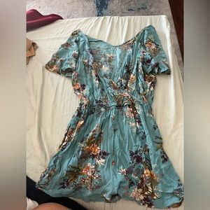 Floral jumper with shorts